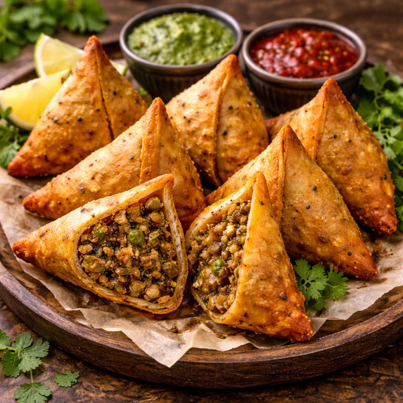 Lamb samosa